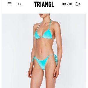Triangl Vinca Blue Crush Bikini XS